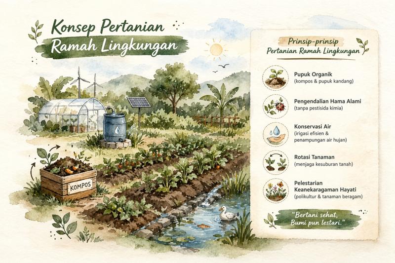 Konsep Pertanian Ramah Lingkungan