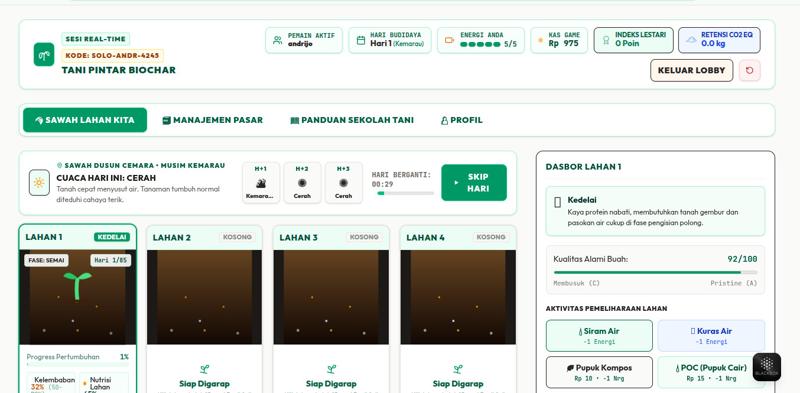 Pezano Luncurkan Game Edukasi “TANI PINTAR BIOCHAR” untuk Meningkatkan Literasi Pertanian dan Lingkungan