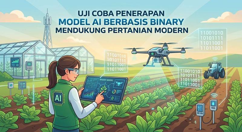 Uji Coba Penerapan Model AI Berbasis Binary untuk Mendukung Pertanian Modern